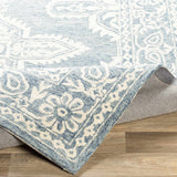 Hauteloom Passaic PSS Blue Hand Tufted Wool Rug