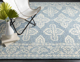 Hauteloom Passaic PSS Blue Hand Tufted Wool Rug