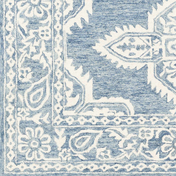 Hauteloom Passaic PSS Blue Hand Tufted Wool Rug