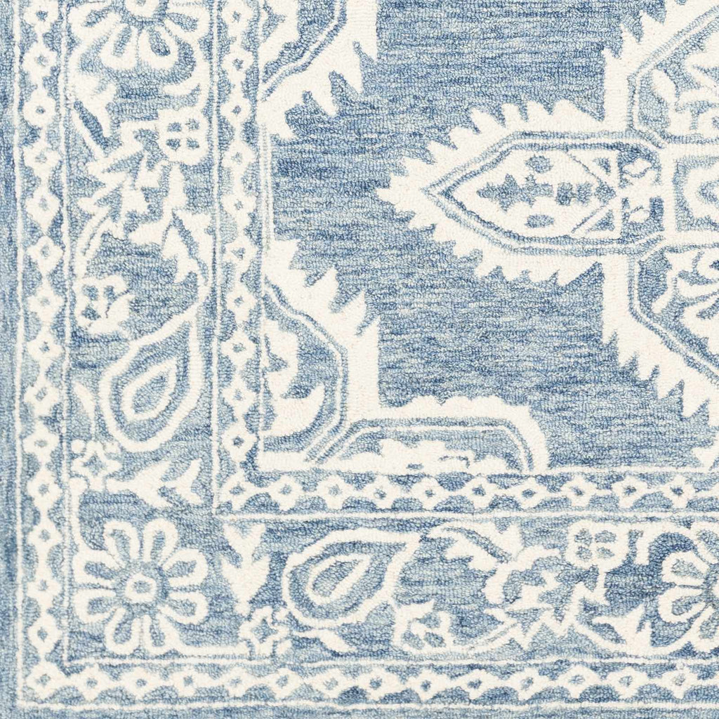 Hauteloom Passaic PSS Blue Hand Tufted Wool Rug
