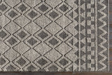 Hauteloom Post PST Black Woven/Flatwoven Wool Rug