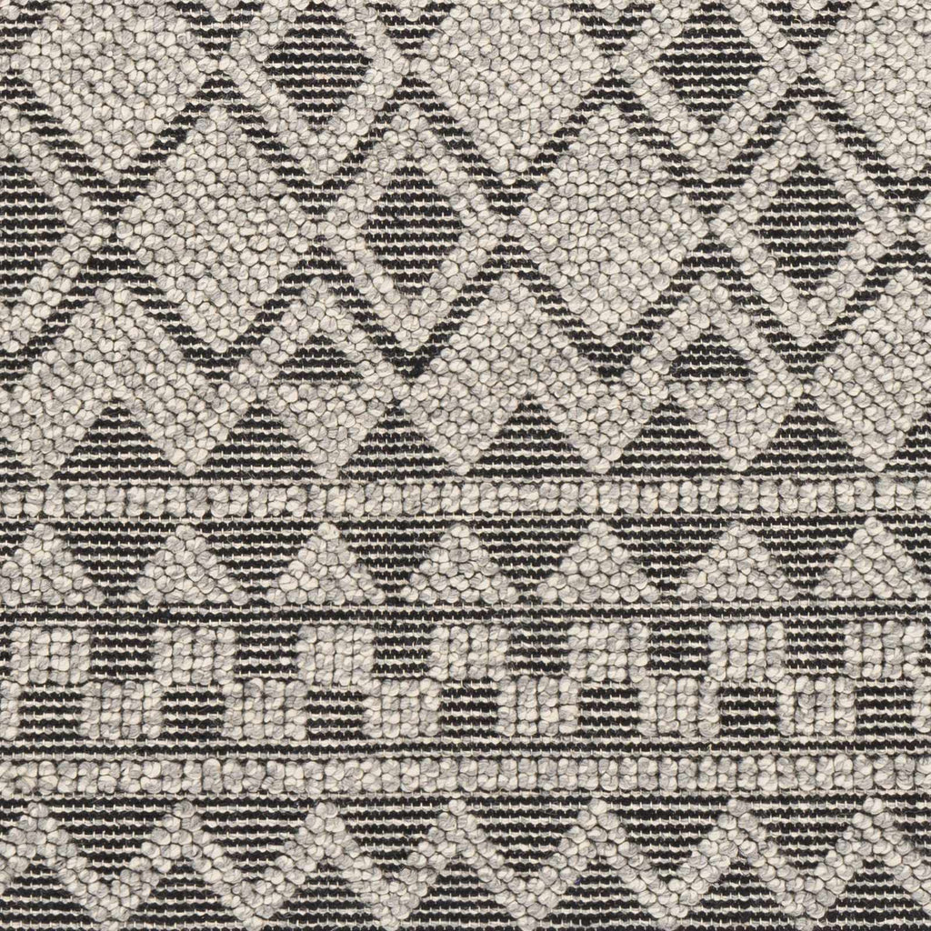 Hauteloom Post PST Black Woven/Flatwoven Wool Rug