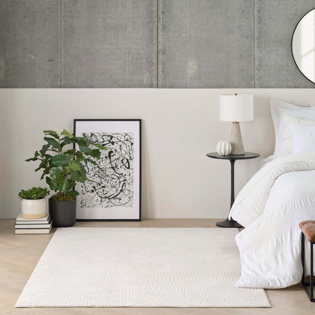 nourison central park west cep01 ivory rug
