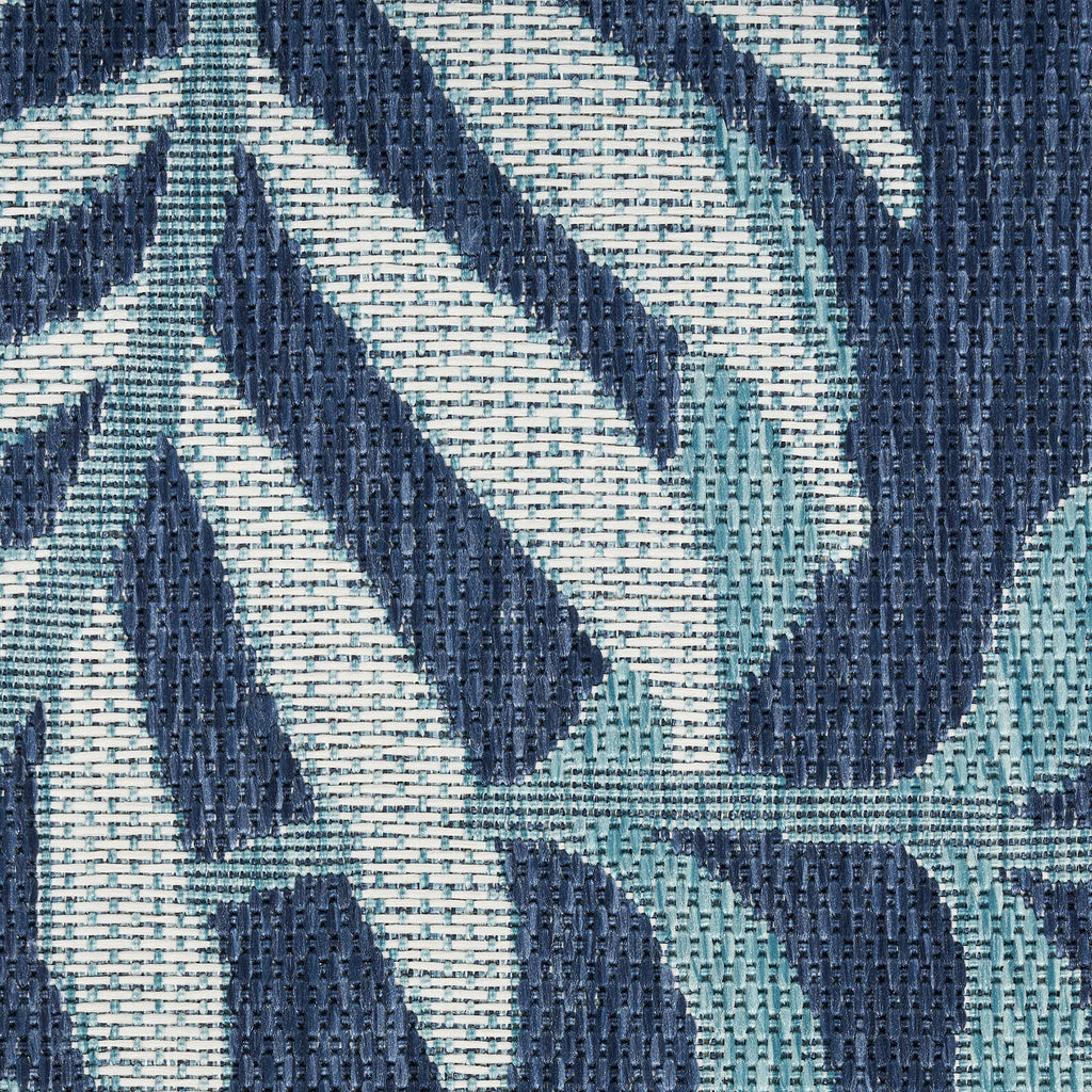 nourison garden oasis goa01 navy rug