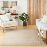 nourison care free caf02 taupe rug