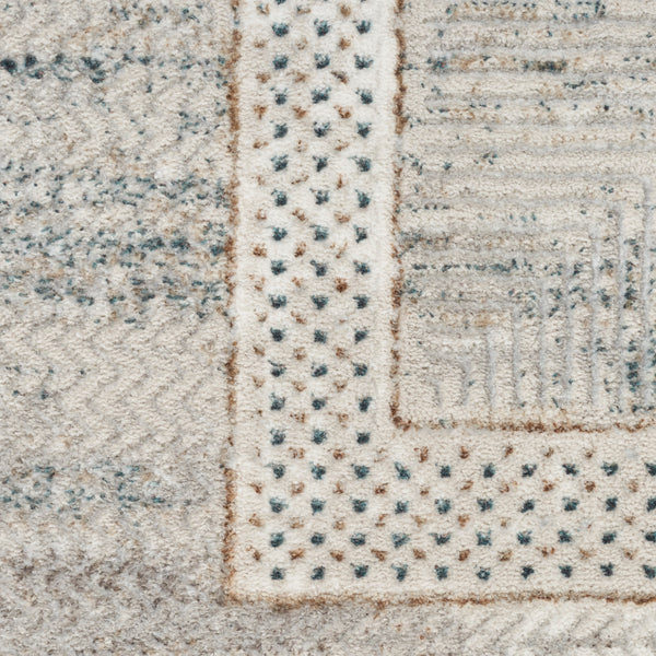 nourison glitz glz07 ivory multicolor rug