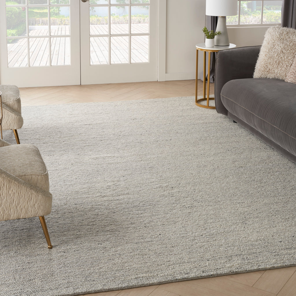 nourison alanna aln01 silver rug