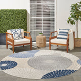 nourison aloha alh29 blue grey rug