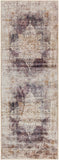 Hauteloom Puloypuloy PULOY Dark Purple Machine Made Polyester Rug