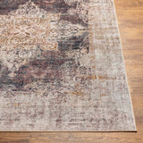 Hauteloom Puloypuloy PULOY Dark Purple Machine Made Polyester Rug