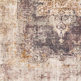 Hauteloom Puloypuloy PULOY Dark Purple Machine Made Polyester Rug