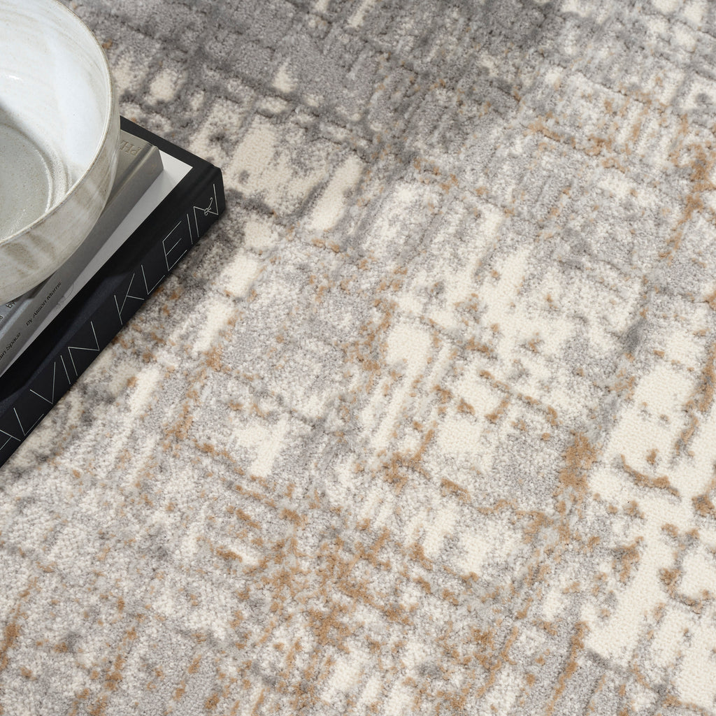 nourison ck950 rush ck950 ivory grey rug