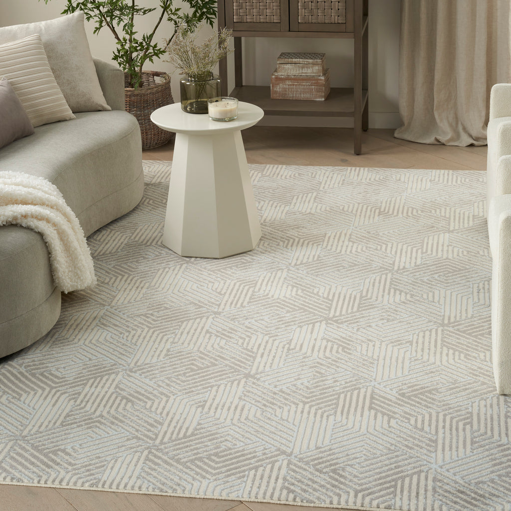 nourison grafix grf39 grey rug