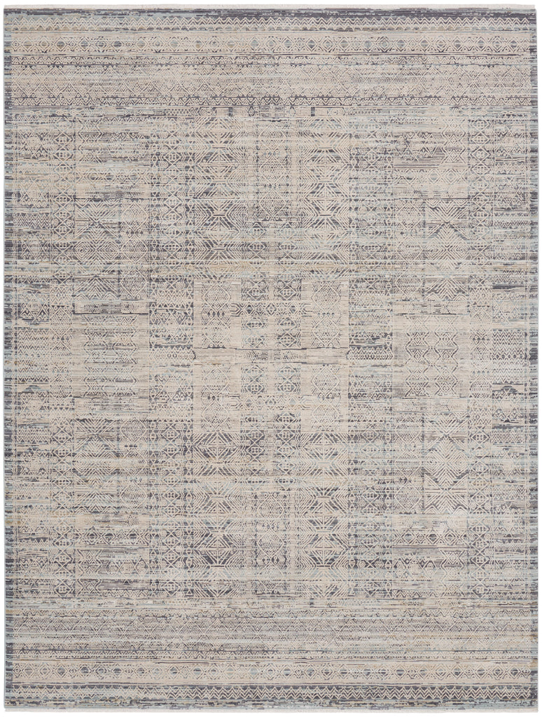 nourison lynx lnx06 ivory blue rug
