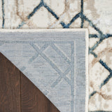 nourison glitz glz03 ivory taupe rug