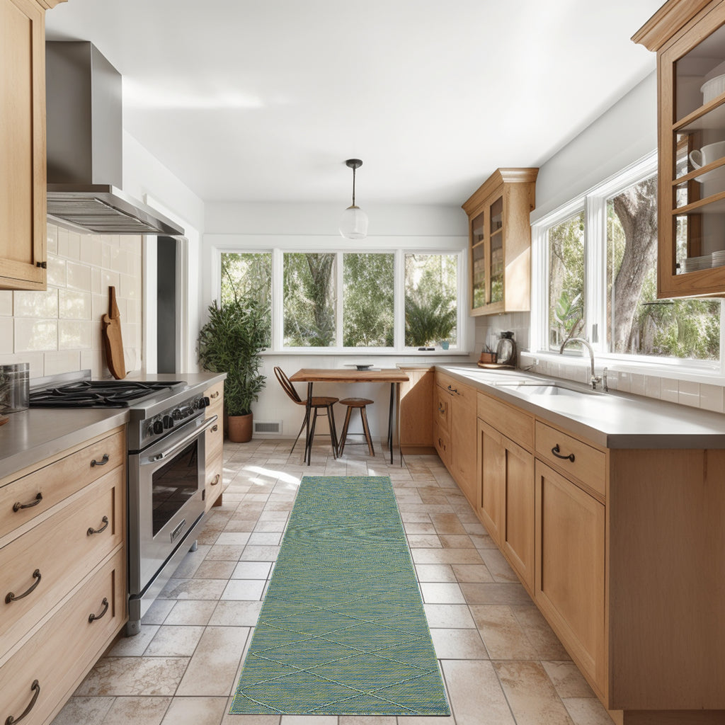 nourison washable solutions wsl01 blue green rug