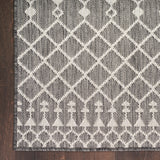 nourison positano pos02 charcoal rug