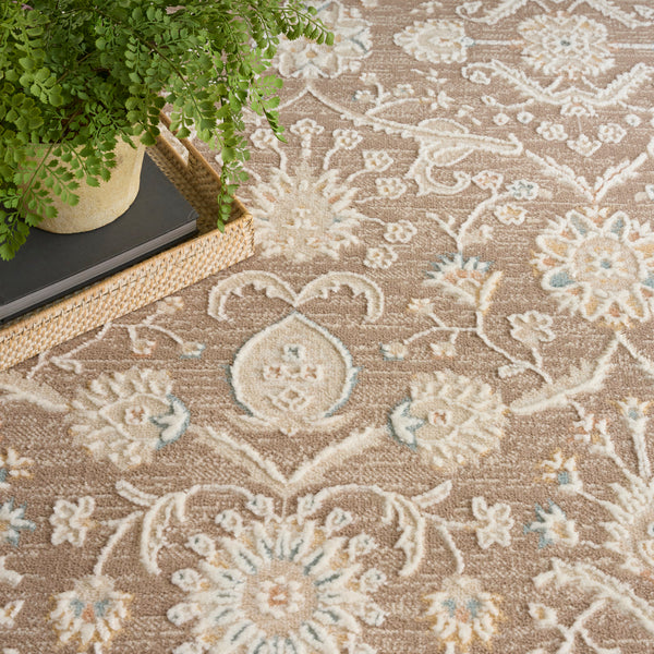nourison isla isl01 mocha rug
