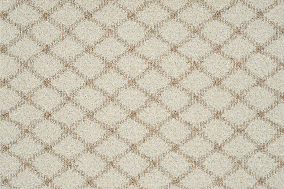 rugs done right custom sheer lattice shlat bisque rug