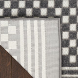 nourison care free caf02 grey rug