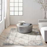 nourison ck022 infinity ifn03 ivory grey rug