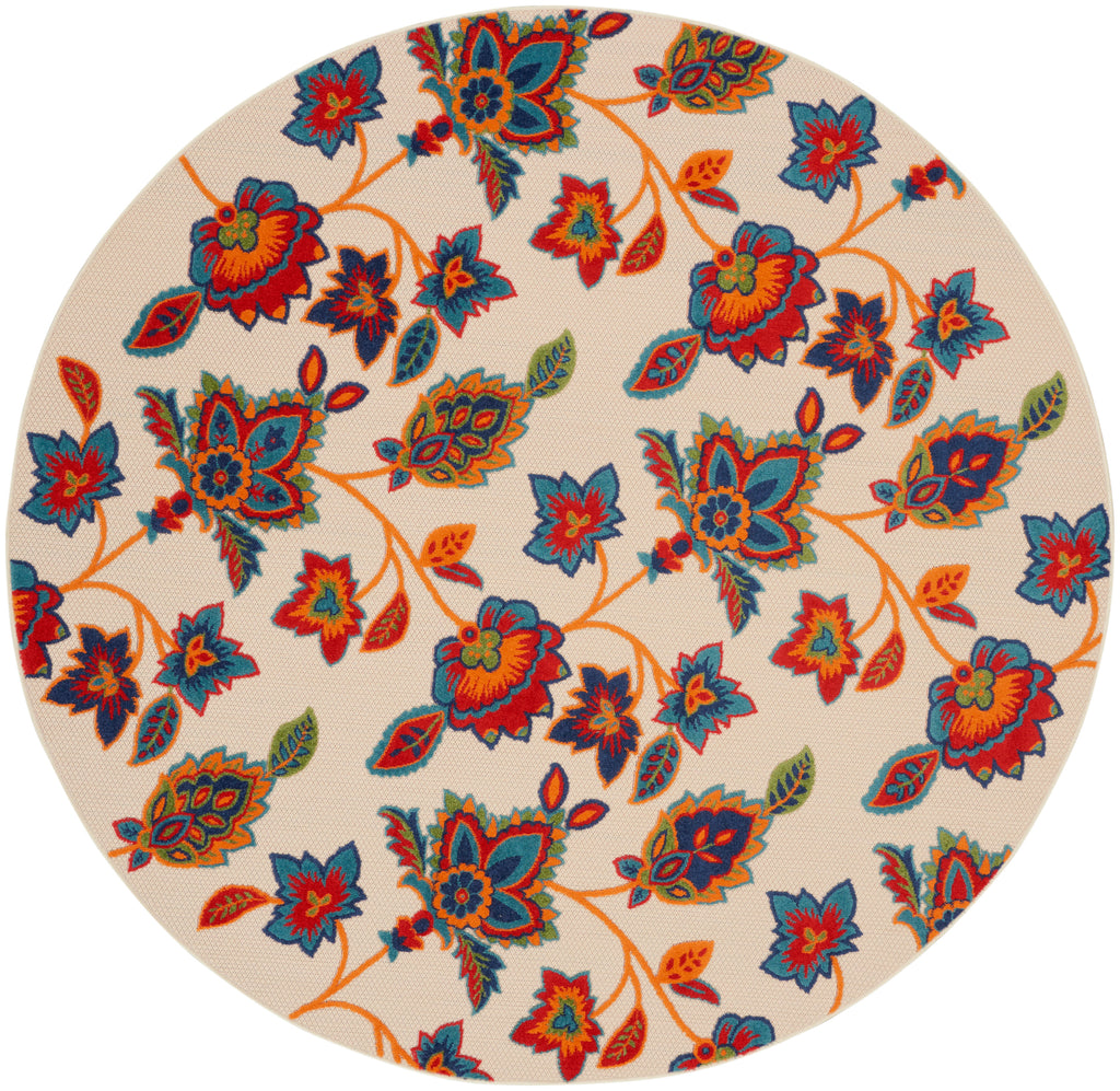 nourison aloha alh31 multicolor rug