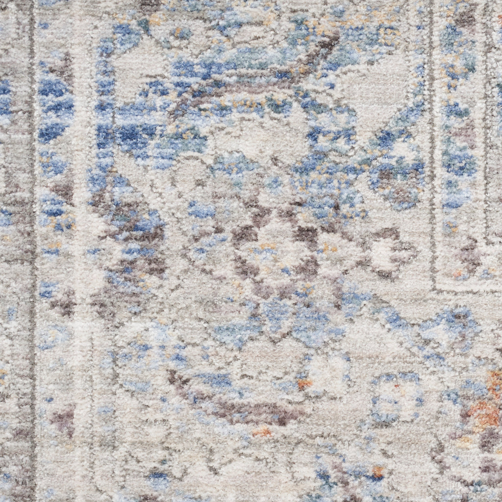 nourison elegant heirlooms elh01 grey gold rug
