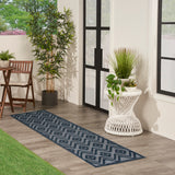 nourison versatile nrv01 navy blue rug