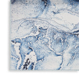 nourison daydream ddr01 ivory blue rug