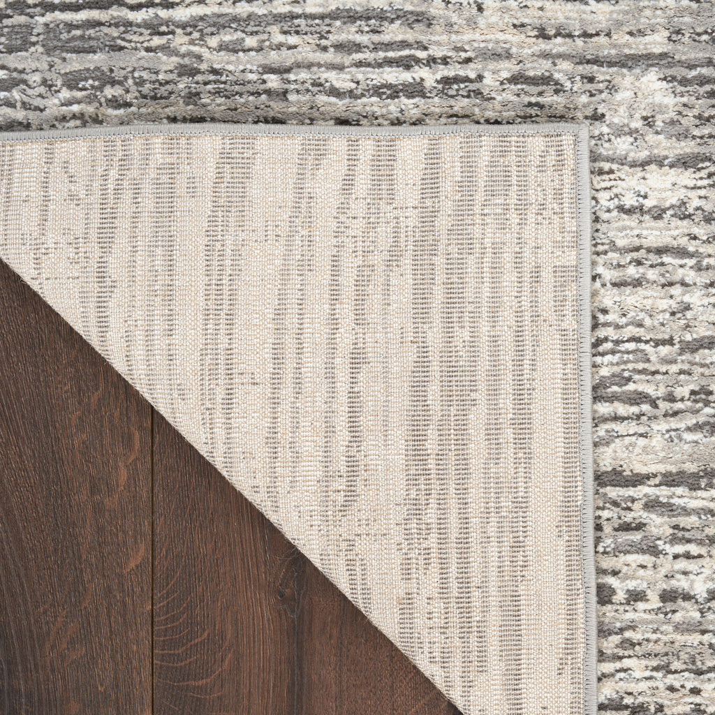 nourison sustainable trends sut01 ivory grey rug