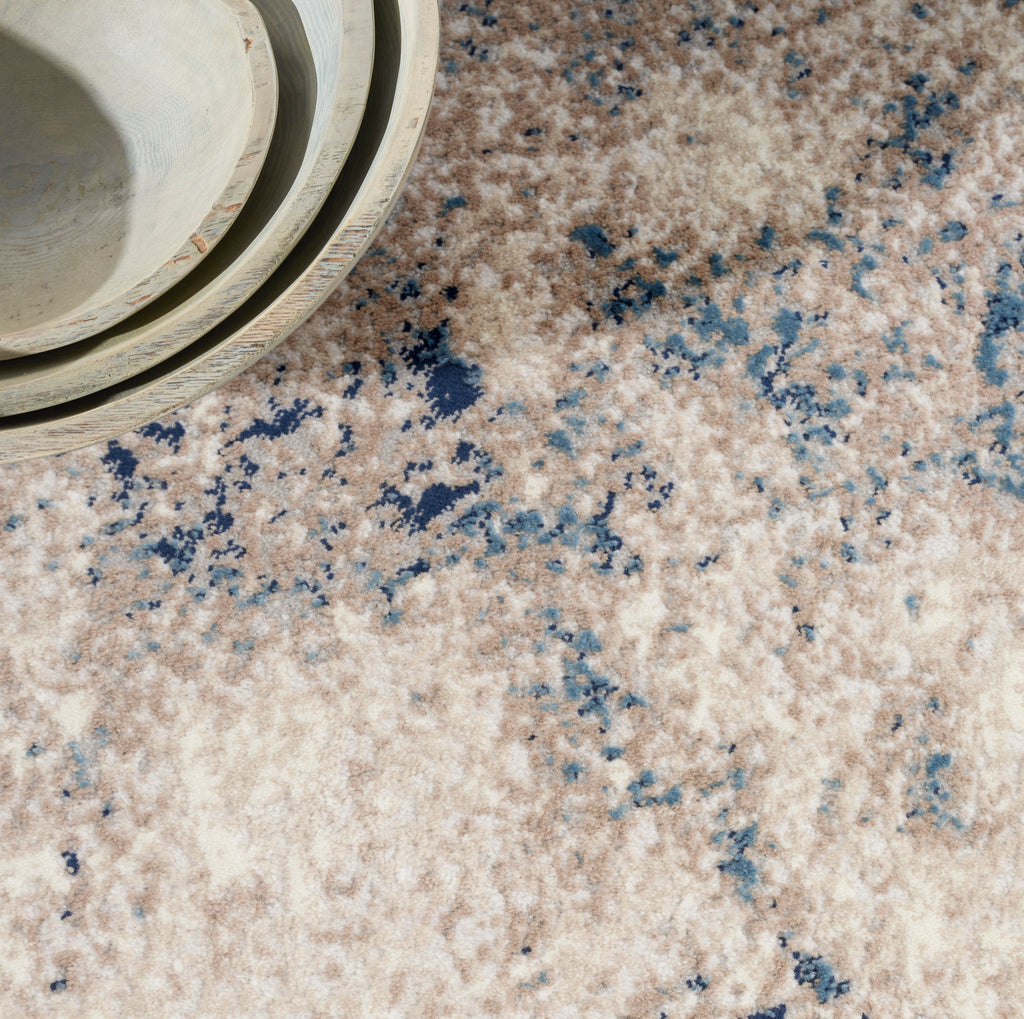 nourison ck022 infinity ifn05 ivory grey blue rug