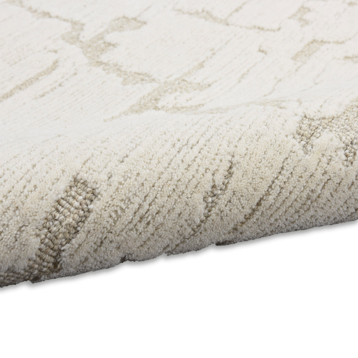 nourison ck009 sculptural scl01 ivory rug