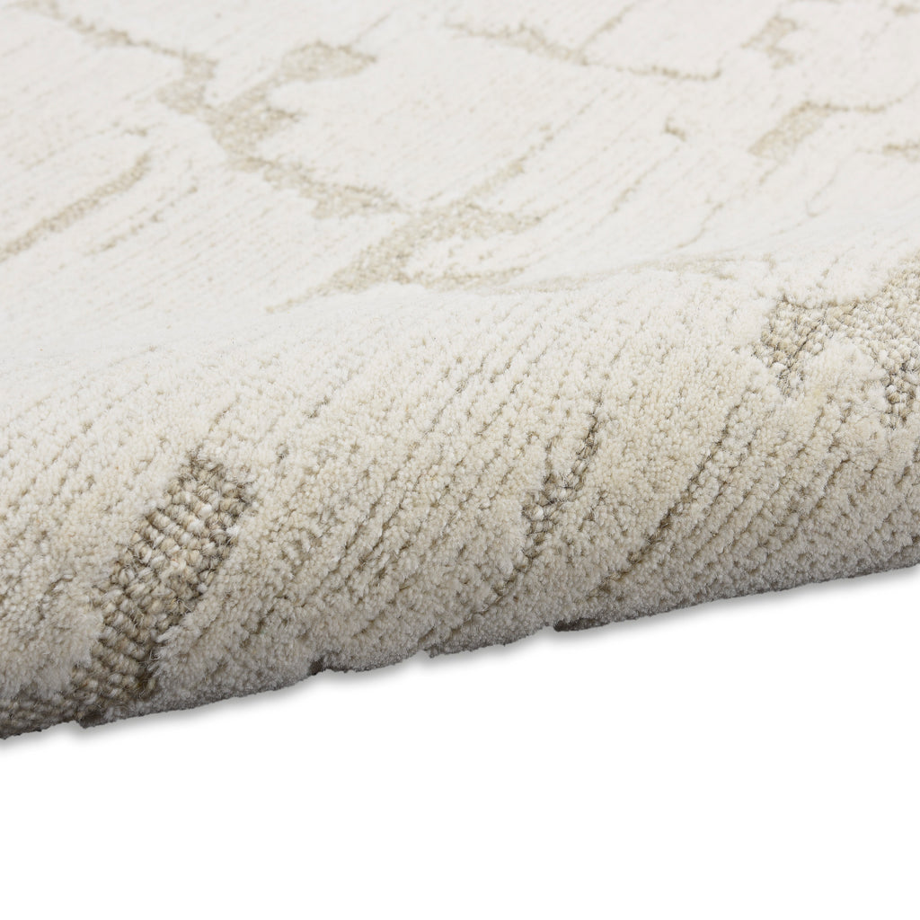 nourison ck009 sculptural scl01 ivory rug