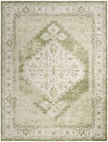 nourison astra machine washable asw11 ivory green rug