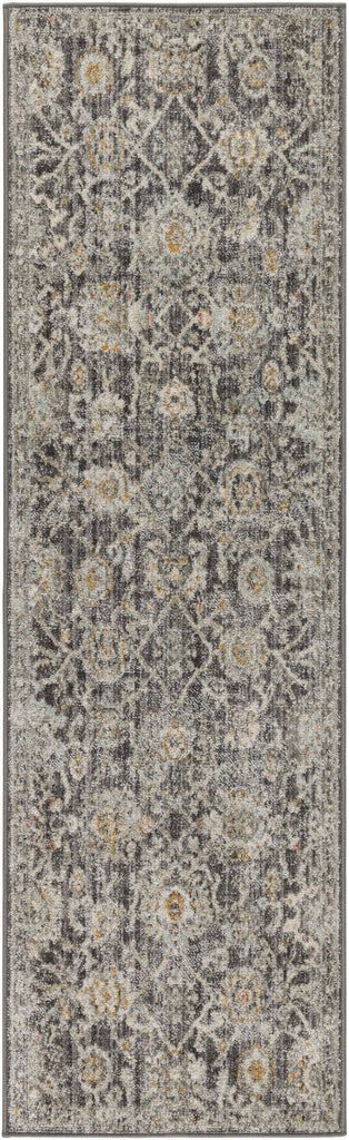 nourison oushak home ous01 charcoal rug