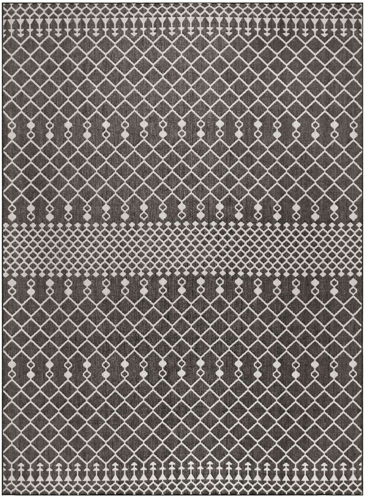 nourison positano pos02 black rug
