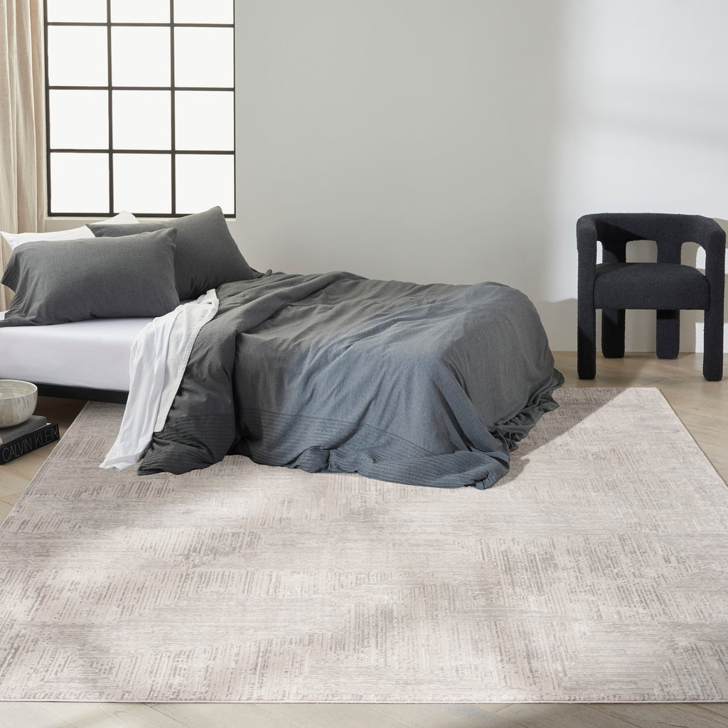 nourison ck024 irradiant irr01 silver rug