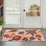 nourison aloha alh31 multicolor rug