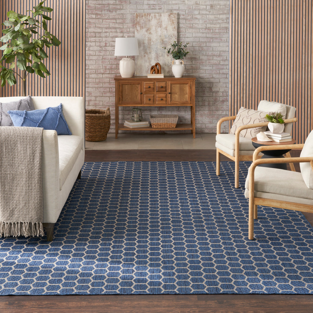 nourison twist reversible tws01 blue rug