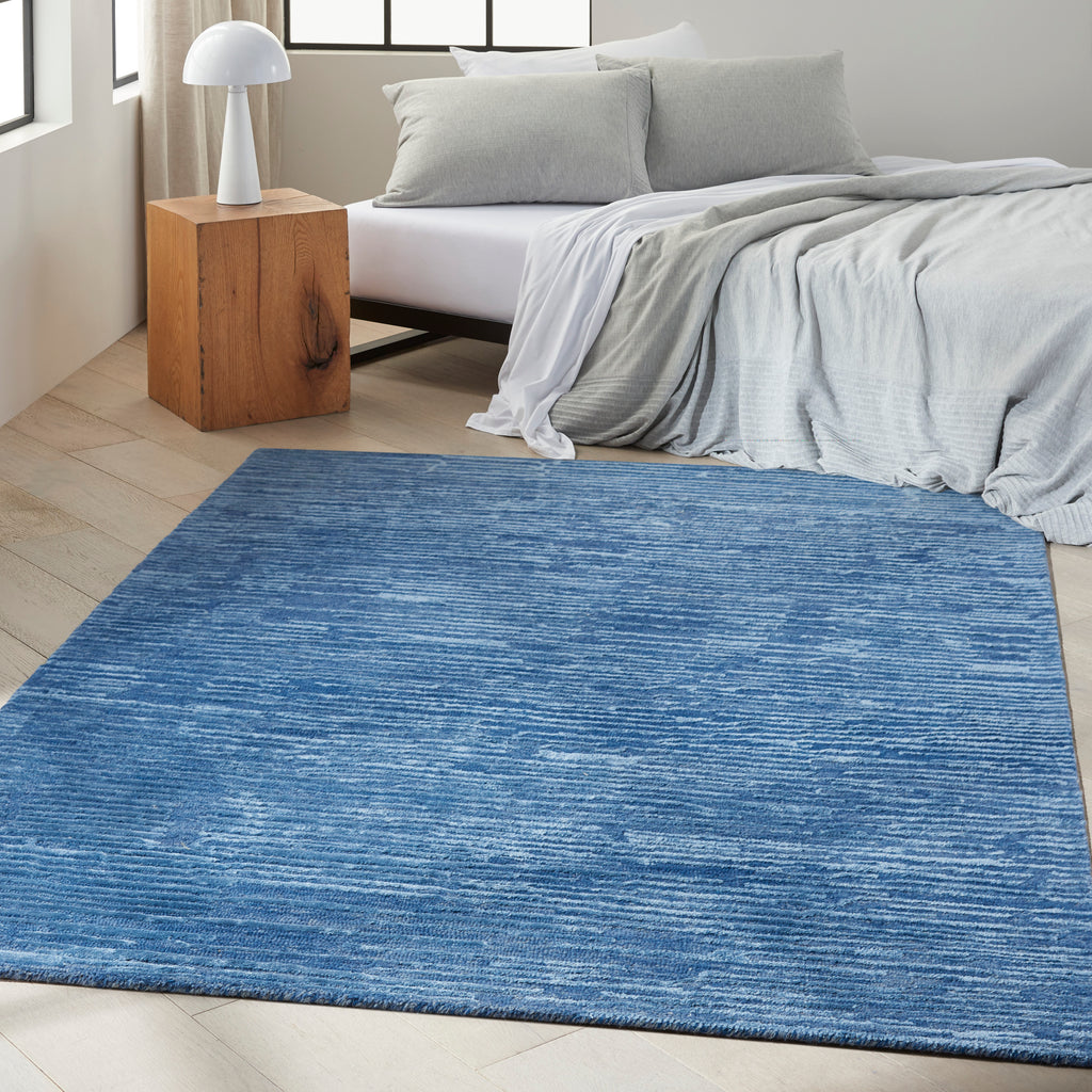 nourison ck010 linear lnr01 blue rug
