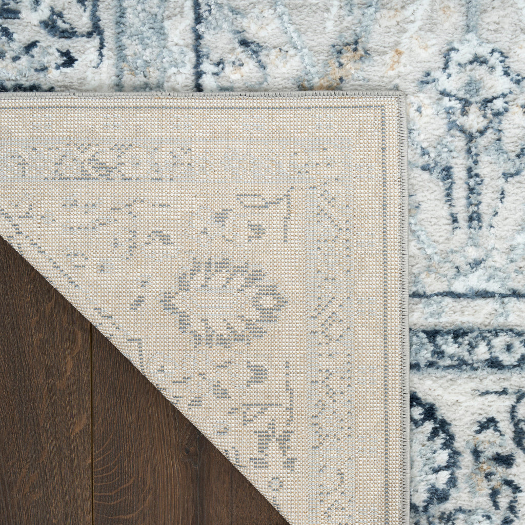 nourison dekor dek03 grey navy rug