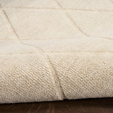 nourison wool haven woh01 ivory rug