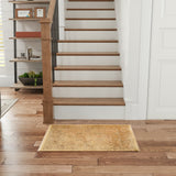 nourison luxurious lrs02 gold rug
