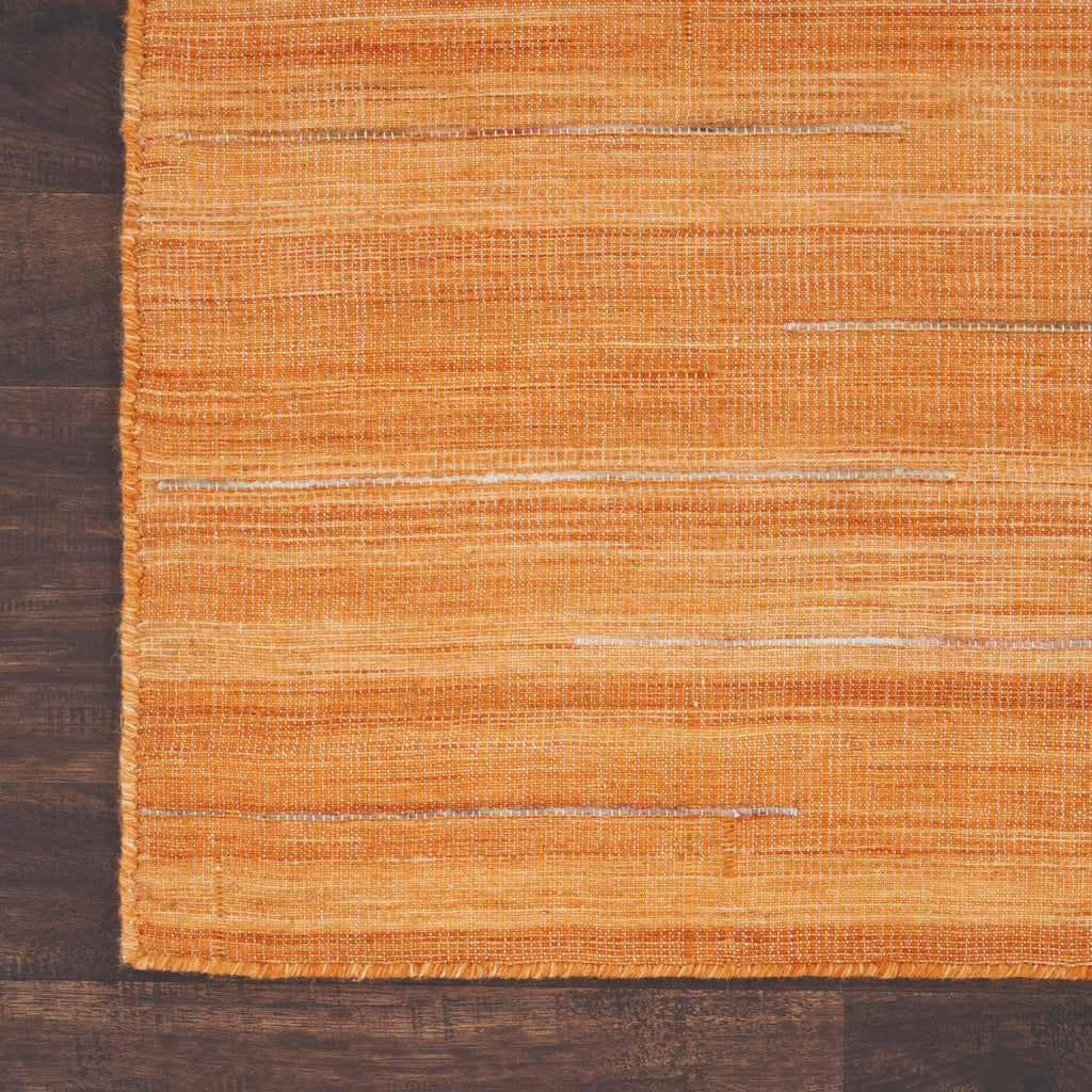 nourison interweave iwv01 orange rug