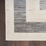 nourison serenity home srh07 grey ivory rug