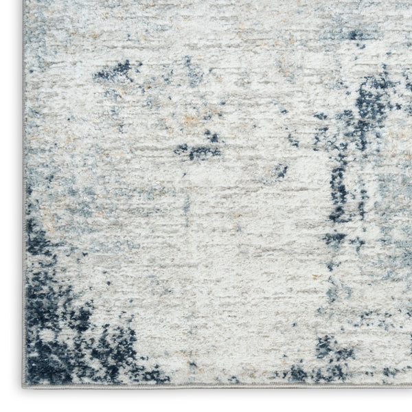 nourison dekor dek07 grey navy rug