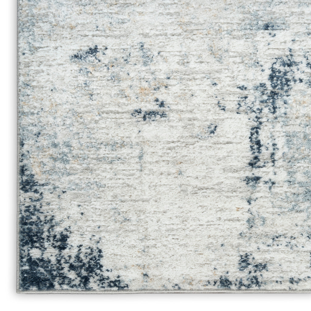 nourison dekor dek07 grey navy rug
