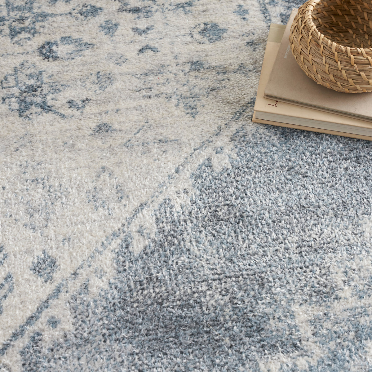 nourison astra machine washable asw11 blue ivory rug