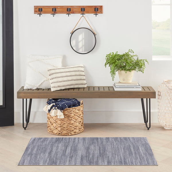 nourison nourison washables nwb03 grey rug