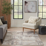nourison sustainable trends sut02 ivory multicolor rug